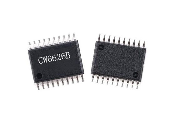 Microplaqueta sem fio CW6626 TWS do sistema de multimédios de BT da microplaqueta do fone de ouvido de CW6626B BT única