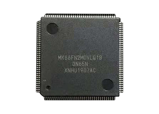 Único microcontrolador IC LQFP144 do ARM Cortex M4F do núcleo MK66FN2M0VLQ18 180MHz