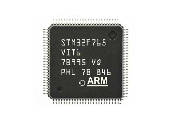 STM32F765VIT6 MCU com Mb 2 do pacote instantâneo de IC 100-LQFP do microcontrolador