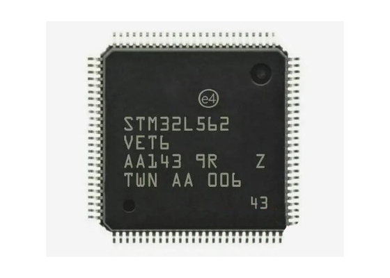Microcontroladores IC 110MHz da baixa potência da microplaqueta STM32L562VET6 do circuito integrado ultra