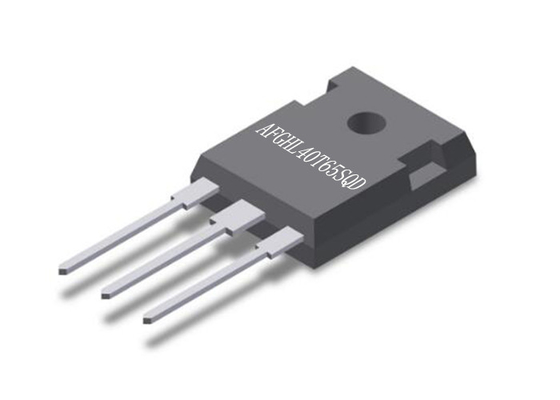 O automóvel lasca de AFGHL40T65SQD de campo da parada o único IGBT transistor da trincheira IGBT 40A