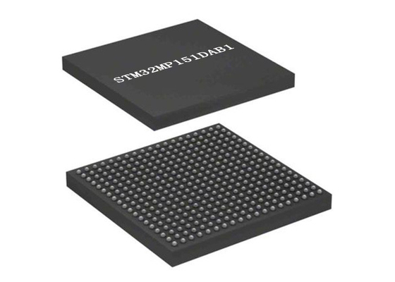 Montagem encaixada da superfície do núcleo 354-LFBGA de IC STM32MP151DAB1 1 dos microprocessadores