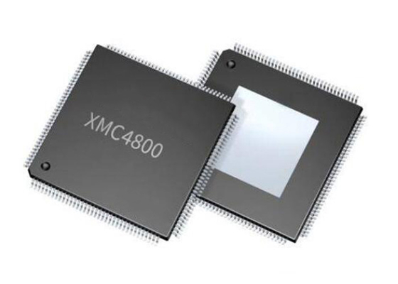 Os microcontroladores do ARM Cortex M4 do microcontrolador MCU XMC4800-F100F1024 AA lascam 100LQFP
