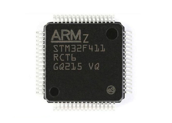 100MHz microcontrolador IC do núcleo 64LQFP do microcontrolador MCU STM32F411RCT6 32Bit único