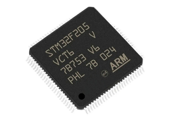 STM32F205VCT6 o Único-núcleo 120MHz 256KB ARMA Cortex-M3 o microcontrolador IC