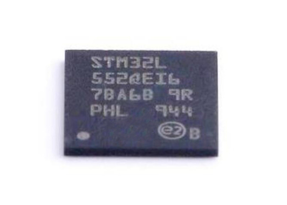 BRAÇO Cortex-M33 do microcontrolador MCU da microplaqueta STM32L552QEI6 132UFBGA do microcontrolador