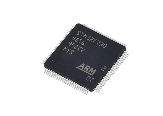 STM32F730V8T6 microplaqueta do microcontrolador do núcleo 100LQFP do microcontrolador MCU 32Bit única