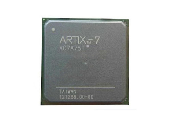 Microplaquetas da microplaqueta 484-FBGA FPGA do circuito integrado XC7A75T-2FG484I Artix-7 FPGA de FPGA