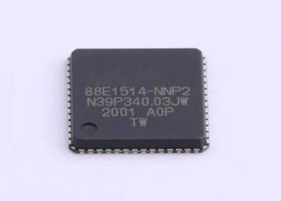 Microplaqueta do circuito integrado de IC QFN56 dos ethernet dos transceptores 88E1514-A0-NNP2C000 dos ethernet PHY