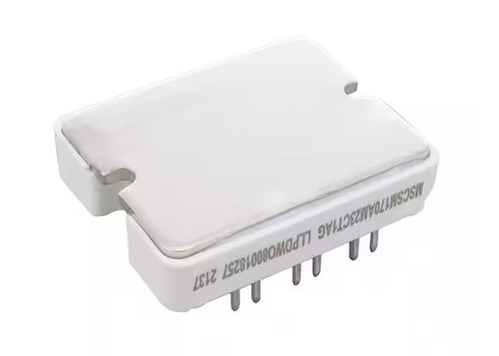 Transistor discretos do semicondutor da disposição 1.7kV 124A do Mosfet de MSCSM170AM23CT1AG