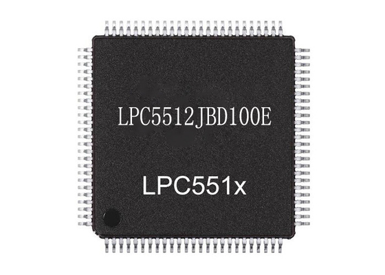 150MHz o único núcleo LPC5512JBD100E encaixou o flash dos microcontroladores 100-LQFP 64KB