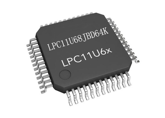 IC lasca BRAÇO Cortex-M0+ do núcleo do microcontrolador MCU 50MHz de LPC11U68JBD64K 64-LQFP o único