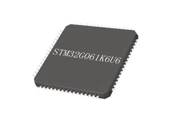64MHz microplaquetas INSTANTÂNEAS do microcontrolador do microcontrolador MCU STM32G061K6U6 32-UFQFN 32KB