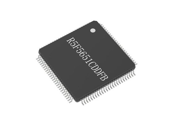 120MHz microplaquetas do microcontrolador do núcleo do microcontrolador MCU R5F5651CDDFB 32Bit únicas