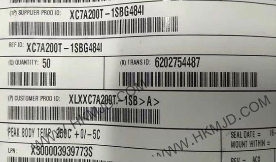 Array de portão programável de campo XC7A200T-1SBG484I Artix-7 FPGA Circuitos integrados 484-FCBGA