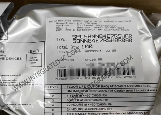 Microcontrolador MCU SPC58NN84E7RSHAR Até 6MB Flash SPC58 Microcontrolador 200MHz