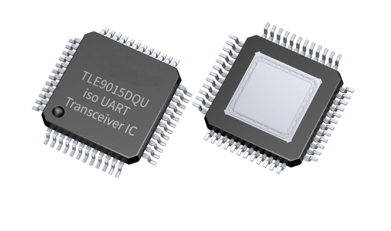 O automóvel de PHEV lasca o transceptor de uso geral TQFP-48 IC do Iso UART de TLE9015DQU