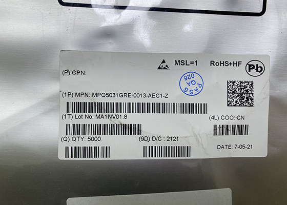 O automóvel MPQ5031 lasca o controlador QFN20 da entrega de poder de MPQ5031GRE-0013-AEC1-Z USB