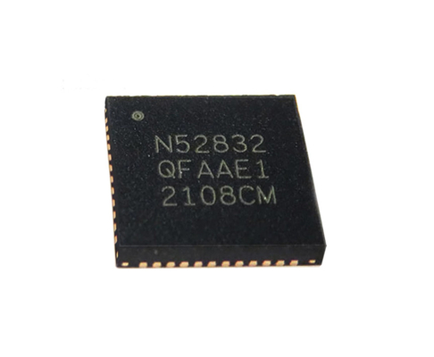Sistema Multiprotocol do RF na microplaqueta NRF52832-QFAA-R NRF52832 BT Smart 2.4GHz SoC