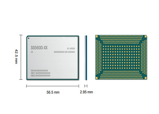 apoio esperto Wi-Fi 6E do módulo do LTE Cat 18 espertos do módulo SG560D de 5G NR & função de BT