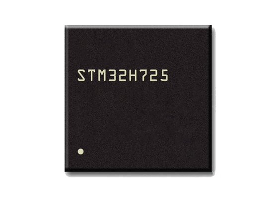 A microplaqueta STM32H725REV6 STM32H725 32 do circuito integrado mordeu a microplaqueta do núcleo MCU do RISC