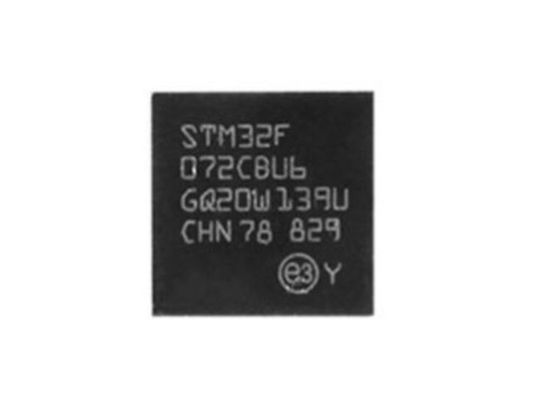 Microcontroladores IC STM32F072 UFQFN48 do BRAÇO da microplaqueta STM32F072CBU6TR do circuito integrado