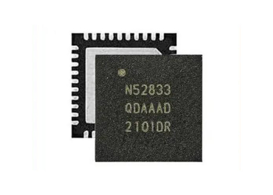 Sistema de BT NRF52833-QDAA-R7 RF em uma microplaqueta SoC NRF52833 SoC Multiprotocol QFN40