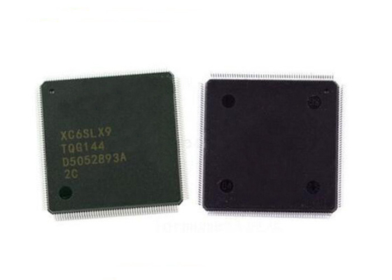 1080MHz XC6SLX9-2TQG144C Matriz de portas programável em campo XC6SLX9 TQFP144