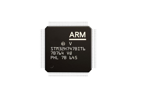 Chip de circuito integrado STM32H747BIT6 IC de microcontrolador MCU 480MHz de alto desempenho