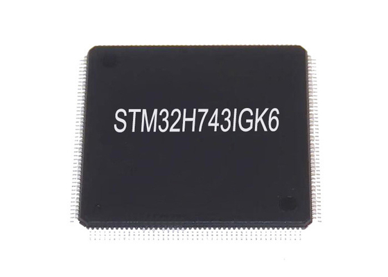 Único elevado desempenho de IC 480MHz STM32H743IGK6 dos microcontroladores do núcleo LQFP176