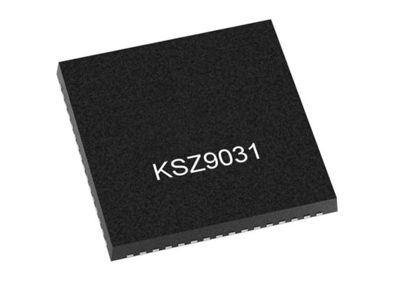 Transceptor da microplaqueta KSZ9031RNXIA Gigabit Ethernet do circuito integrado com RGMII