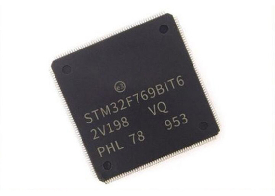 ARM Cortex M7 MCU do elevado desempenho de IC STM32F769BIT6 LQFP208 dos microcontroladores