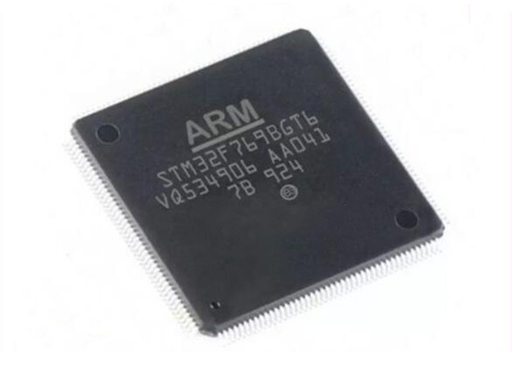 núcleo do ARM Cortex M7 MCU LQFP208 da microplaqueta STM32F769BGT6 do circuito integrado 216MHz único