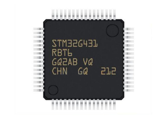 Braço Cortex-M4 MCU de IC LQFP64 dos microcontroladores do elevado desempenho STM32G431RBT6