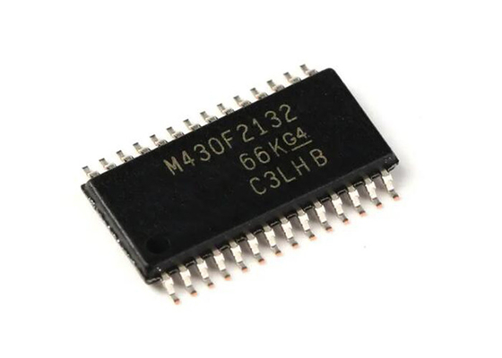 montagem de superfície de IC 28TSSOP do microcontrolador do SINAI AMBÍGUO de 16MHz MSP430F2132IPW 16BIT