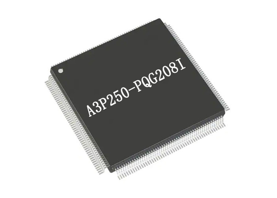 Lógica programável IC da microplaqueta A3P250-PQG208I 208-BFQFP do circuito integrado