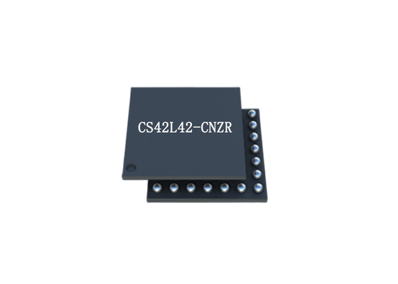 Codec audio da baixa potência da microplaqueta CS42L42-CNZR do circuito integrado com processamento audio