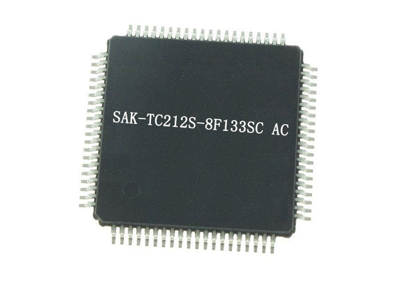 Microcontroladores IC TQFP-80 da C.A. 133MHz 3.3V da microplaqueta SAK-TC212S-8F133SC do circuito integrado