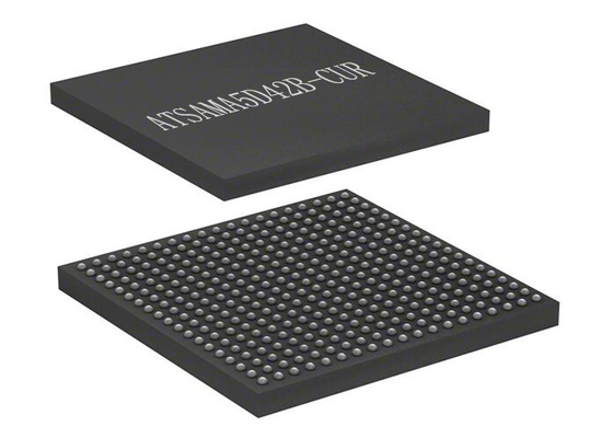Chip de circuito integrado ATSAMA5D42B-CUR Braço de baixa potência Cortex A5 Microcontrolador MCU