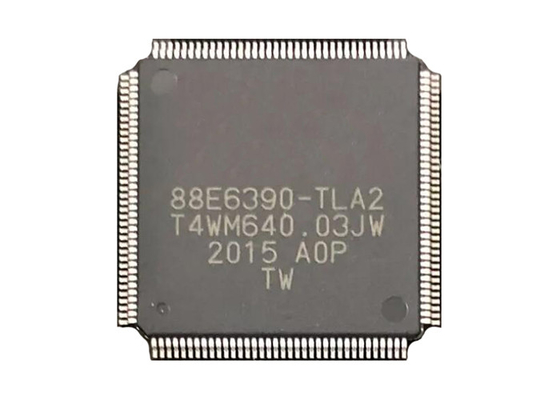 Transceptor IC TQFP144 da microplaqueta 88E6390-A0-TLA2C000 Gigabit Ethernet do circuito integrado