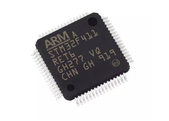 Núcleo 100MHz do córtice M4 do braço da microplaqueta LQFP64 do microcontrolador do elevado desempenho STM32F411RET6