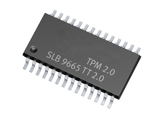 A microplaqueta SLB9665TT2.0 do circuito integrado encaixou a microplaqueta das soluções TSSOP28 IC da segurança