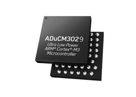 Os microcontroladores ADUCM3029BCPZ de ULP armam Cortex-M3 MCU com a gestão integrada do poder