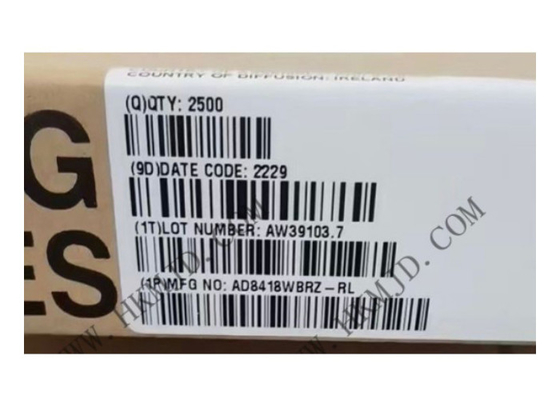 Os CI lascam o amplificador zero bidirecional IC 8-SOIC do sentido da corrente de tração de AD8418WBRZ