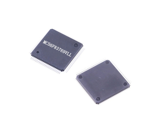 Microcontrolador 100-LQFP IC instantâneo de Chip Integrated Circuit MC56F83769VLL 100MHz 128KB