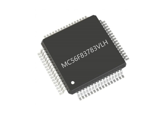 100MHz MC56F83783VLH Microcontrolador de 32 bits MCU 256KB FLASH 64-LQFP Pacote