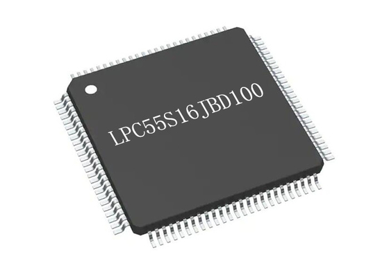 Microplaqueta 256KB do microcontrolador da microplaqueta LPC55S16JBD100 LQFP100 32Bit do circuito integrado