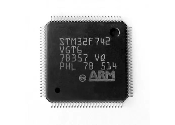 Circuitos integrados eletrônicos encaixados de IC STM32H742VGT6 1MB do microcontrolador
