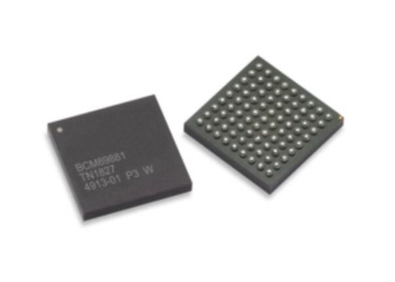 Única microplaqueta automotivo portuária dos ethernet do pacote de IC BGA do transceptor dos ethernet de BCM89881B1BFBG