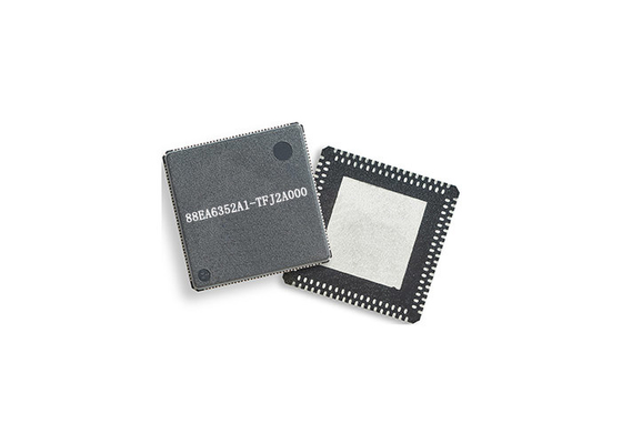 Ethernet automotivos IC de Chip Low Power 88EA6352A1-TFJ2A000 do circuito integrado